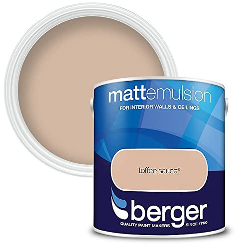 Berger Matt Emulsion 2.5L Toffee Sauce