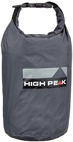 High Peak Drybag XXS, Grau, 13 x 13 x 29 cm, 2 Liter, 32056