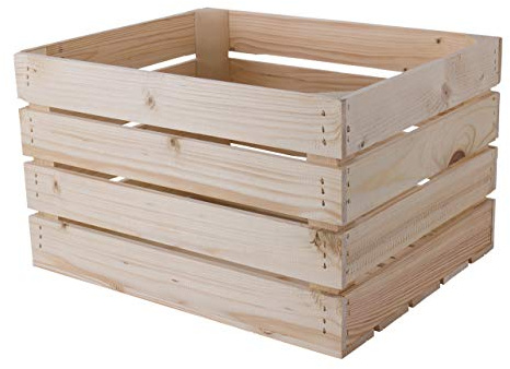 Neue massive Obstkiste aus dem Alten Land ideal zur Aufbewahrung Weinkiste 50 x 40 x 30 cm Holzkiste