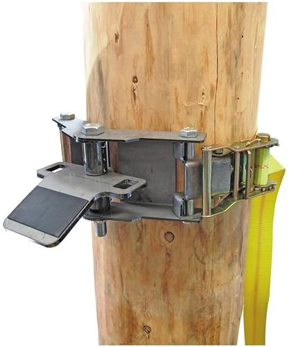Portable cabrestante Co. pca-1269 Árbol pantalla plana cabrestante anclaje con Correa