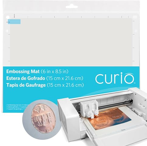 Silhouette America Curio-Emboss-6 Prägematte für diein der Standardgröße, 21.5 x 15.2 cm