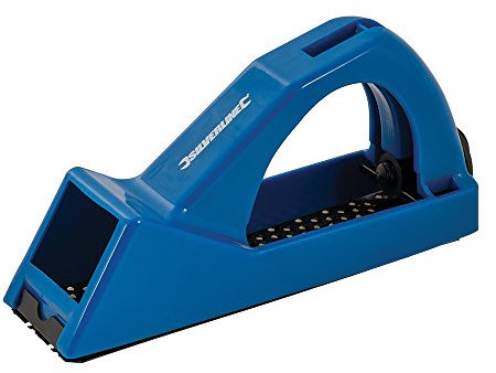 Silverline 351498 Raspel-Blockhobel mit Formkörper 43-mm-Feinschnittblatt