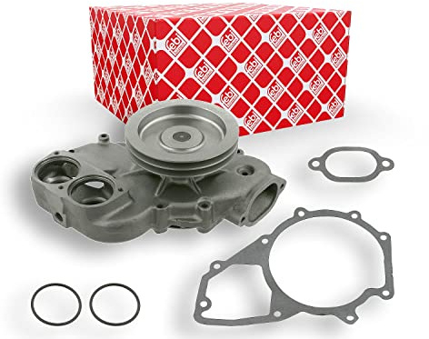 febi bilstein 27187 Wasserpumpe mit Riemenscheibe und Dichtungen, 1 Stück