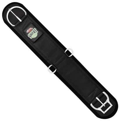 Weaver Leather Neopren Smart Cinch mit Roll Snug Cinch Schnalle
