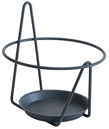 Louis Moulin - Sottovaso da Parete, 16-18 cm, Colore: Grigio martellato