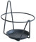 Louis Moulin Porte-Pots Soucoupe Mural 16-18 cm - Anthracite - Made in France, Unique