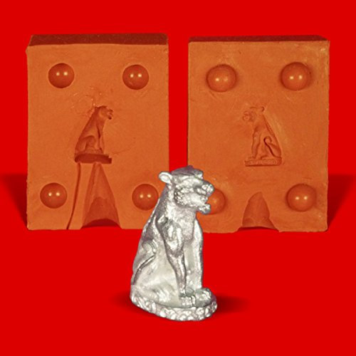 Zinngießform Buddhistischer Tempellöwe, ca. 10g Reinzinn