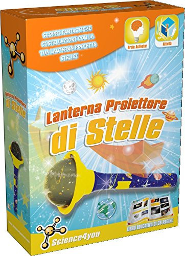 Science4You - Lanterne Projecteur d'Étoiles - Jeu Éducatif