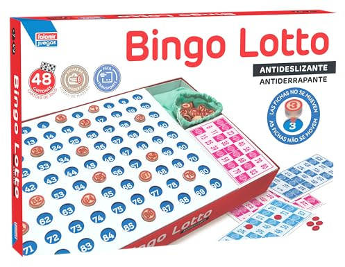 FALOMIR Bingo Lotto Brettspiel Klassisch (11519)