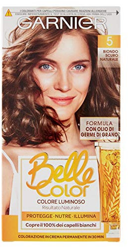 Garnier Belle Color Colorazione Permanente, 5 Biondo Scuro