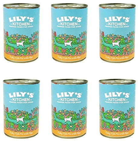 (6 PACK) - Lilys/K Fishy Fish Pie With Peas (Wet Dog Food) | 400g | 6 PACK - SUPER SAVER