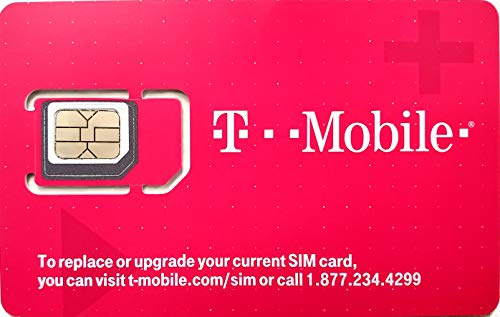 T-Mobile Prepaid-SIM-Karte Unlimited Talk, SMS und Daten in USA mit 5 GB Daten in Kanada und Mexiko für 7 Tage