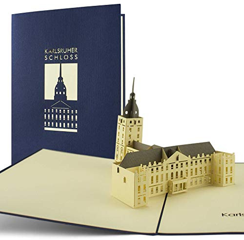 A30 Dessa hopfällbara kort 3D Pop Up kort resekupong – presentförpackning för resekupong med kuvert – 3D popup presentkort för en resa – presentkort med motiv – Holstport Lübeck