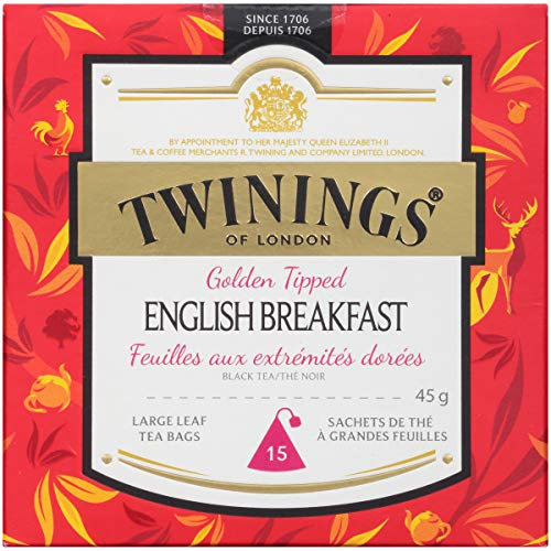Twinings Tea Gift Box Collection 45g - Golden Tipped English Breakfast