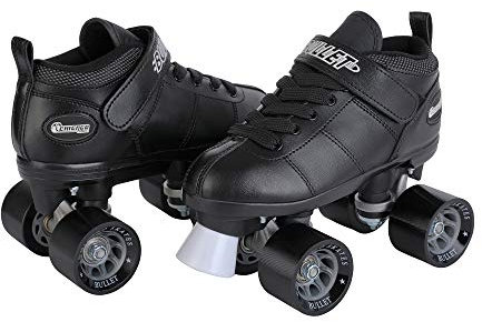 CHICAGO Skates Bullet Speed-Rollschuhe für Herren, Schwarz, Größe 43