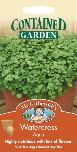 Mr Fothergill's 21236 Vegetable Seeds, Watercress Aqua