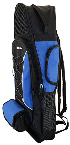PROMATE Backpack Style Bag For Mask, Snorkel, & Fins Scuba Diving Gear Snorkeling Surfing Travel Overnight Back Pack Bag