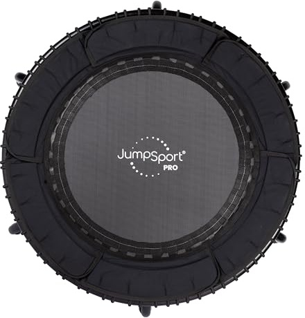 JumpSport 39 PRO Fitness Trampoline, 370 PRO, Exercise Rebounder, 36 Adjustable Bungees, 300 lb Wt. Rating