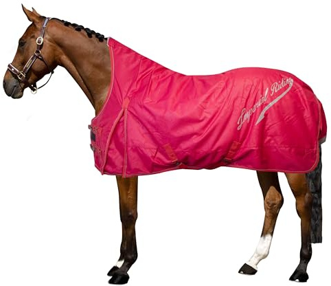 Imperial Riding IRHSuper-Dry Couverture d'extérieur 100 g, Rouge, 165