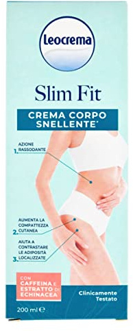 slim fit crema multiazione snellente e rassodante 200 ml by Leocrema