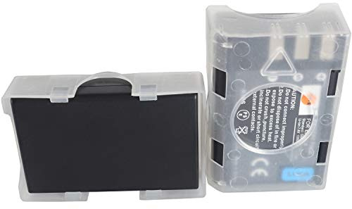 DSTE 2-Pack Ersatz Batterie Akku Kompatibel für EN-EL9 EN-EL9A D40 D40x D60 D3000 D5000 Kamera