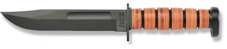 Ka-Bar 1317 Des Hundes Kopf Allzweckmesser, Schwarz