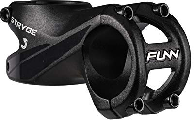 Funn Stryge Bike Drop Stem with -5 Degree - Length 55mm stem with 35mm Bar Clamp, Bike Stem for Mountain Bike, BMX Bike, Road Bike and Gravel Bike (Black)
