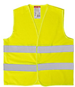 Lahti PRO WARNWESTE FÜR KINDER GELB | Größe S
