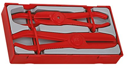 Tengtools TTHC03 Jeu de 3 clés à pipe
