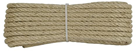 Corderie Italiane 006006442 Corda Juta, 5 mm, 20 mt, naturale