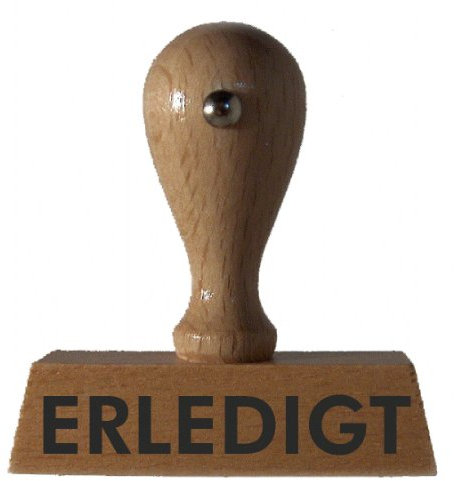 Lagerstempel ERLEDIGT vom Kaufhaus2010