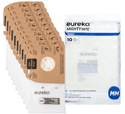 Eureka MM Vacuum 60297A Style-10 Per Unit, 10 Bags, White