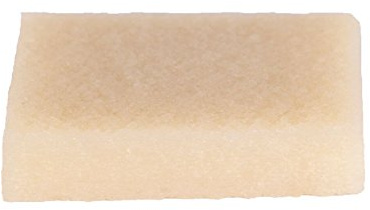 CREPE RUBBER CEMENT & ADHESIVE PICK-UP ERASER also removes pencil from paper and masking fluid with ease from watercolour paintings.