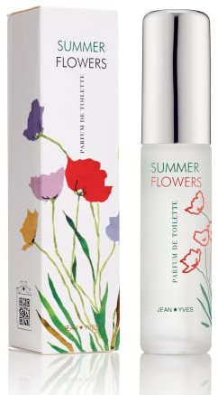 Milton-Lloyd Summer Flowers, fragancia para mujer, perfume de tocador, clásico, elegante y floral, 50 ml