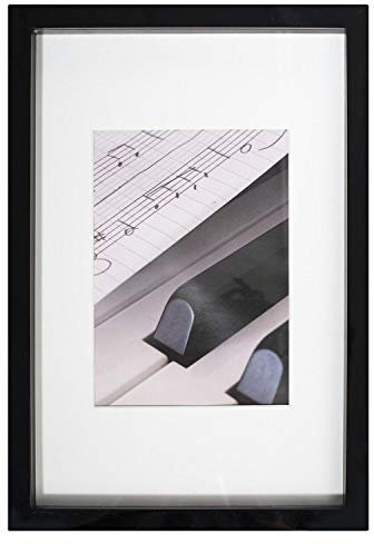 Henzo Bilderrahmen Piano - Holz - Bildformat 30x40 cm - Schwarz