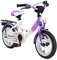 BIKESTAR Kinderfahrrad für Mädchen ab 3-4 Jahre | 12 Zoll Kinderrad Classic | Fahrrad für Kinder Lila & Weiß | Risikofrei Testen