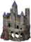 Penn-Plax Age-of-Magic Wizard's Castle Aquarium-Dekoration, sicher für SüÃŸ- und Salzwasser-Aquarien, groÃŸ