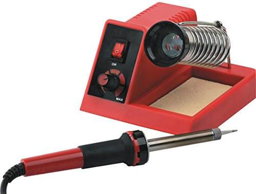 McPower Lötstation MLS-58 | 150–450°C regelbar | 58W Leistung | mit Lötkolbenständer & Schwamm | inkl. 2 Lötspitzen & Werkzeuge | für Hobby & Werkstatt