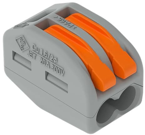 Morsetti per connessione rapida S222 2 ingressi x 50