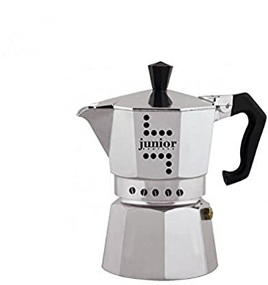 Junior Express Caffettiera, Alluminio, Argento, 2 Tazze