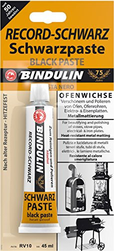 Bindulin Pâte nettoyante pour plaques de cuisson électriques Noir