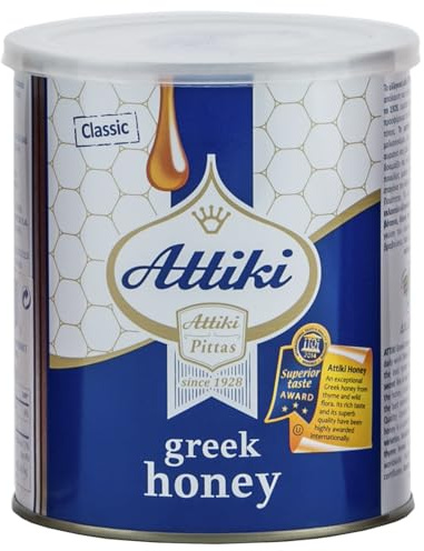 Attiki, Greek Honey 1000g (2.2lb) CAN by Pittas