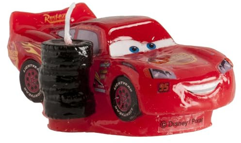 Dekora - Vela de Cumpleaños de Rayo McQueen de Disney Pixar Cars