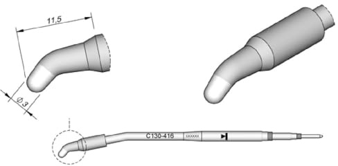 JBC C130416 Lötspitze für AP130-A