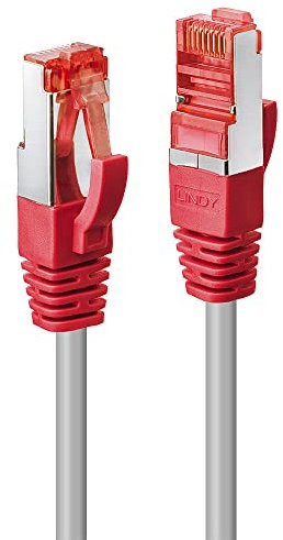 LINDY 47844 20m Crossover Cat.6 S/FTP Netzwerkkabel, grau
