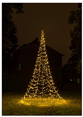 Galaxy LED Tannenbaum 800cm mit 1280 warmweißen und 320 blinkenden LED