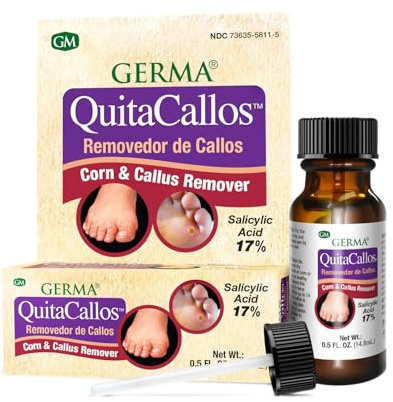 Germa™ Quita Callos - Liquid Corn & Callus Remover - 0.5 Ounce/Fast