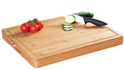 Kesper 55125 Tranchierbrett Bambus 50 x 40 x 5 cm