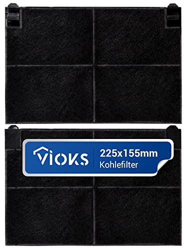 2 st. aktivt kolfilter filter dunststdragskopp AEG Electrolux 50232980008 Juno Alno kusbusch