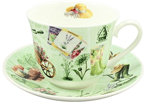 Jumbotasse & Untertasse In The Garden - 0,4l